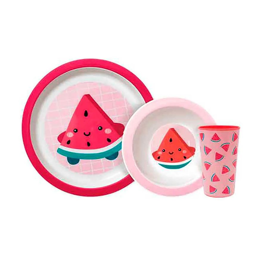Buba Kit Refeição Baby Frutti Melancia com 1 unidade