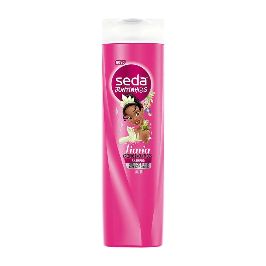 Seda Juntinhos Shampoo Tiana Crespos Encantados com 300ml