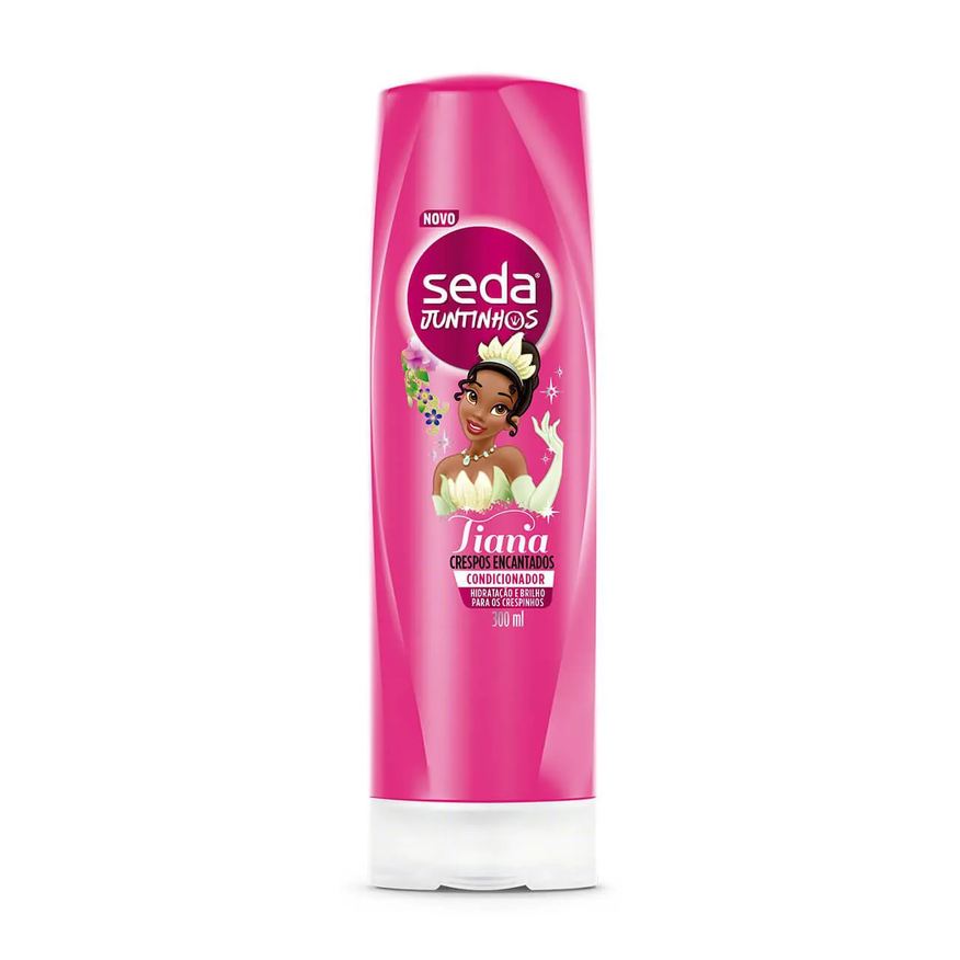 Seda Juntinhos Condicionador Tiana Crespos Encantados com 300ml