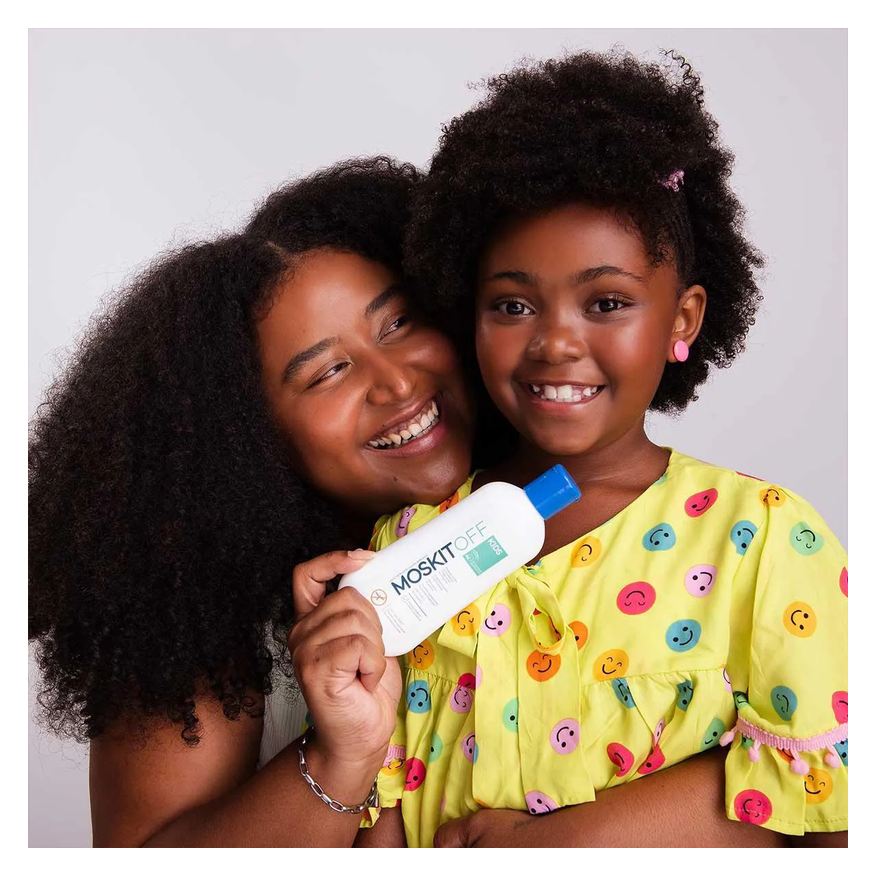 de Repelente Inseto Infantil Moskitoff Kids com DEET Loção 100ml