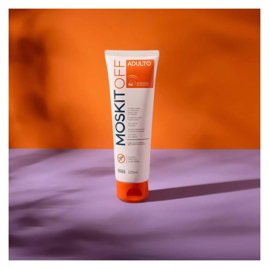de Repelente Inseto Moskitoff com DEET Loção 120ml
