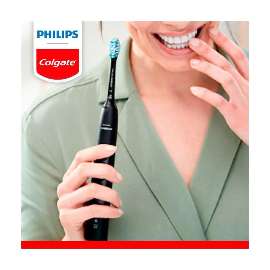 Colgate Escova de Dente Elétrica Philips SonicPro 70 + 3 Regis+ 1 Estojo