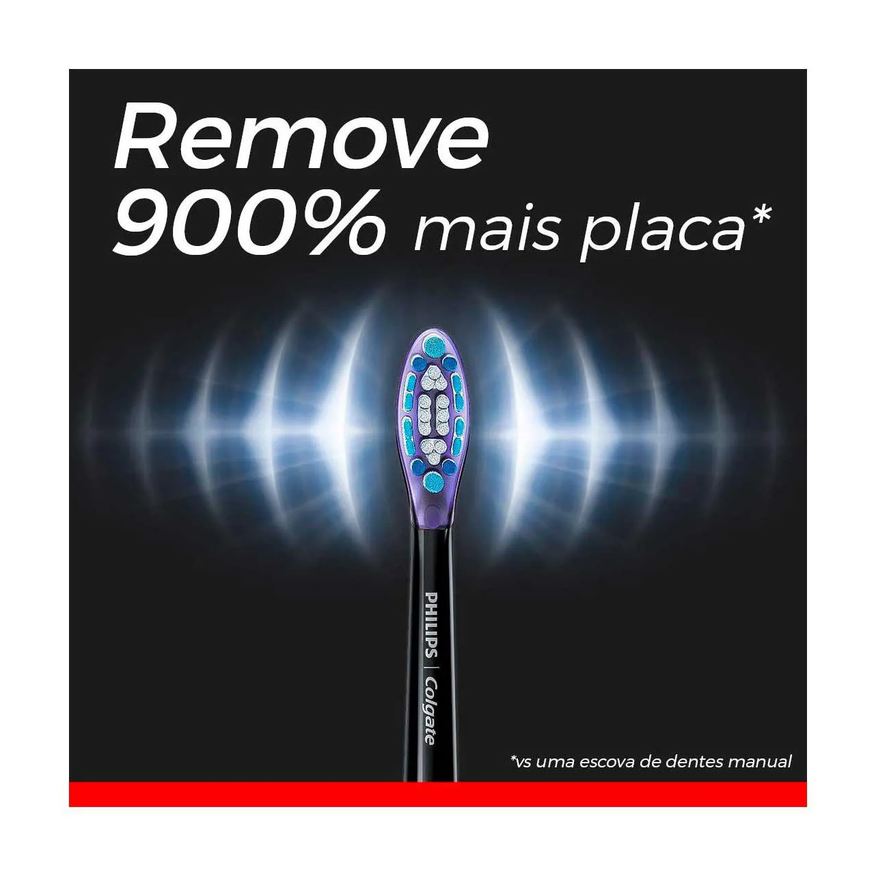 Colgate Escova de Dente Elétrica Philips SonicPro 70 + 3 Regis+ 1 Estojo
