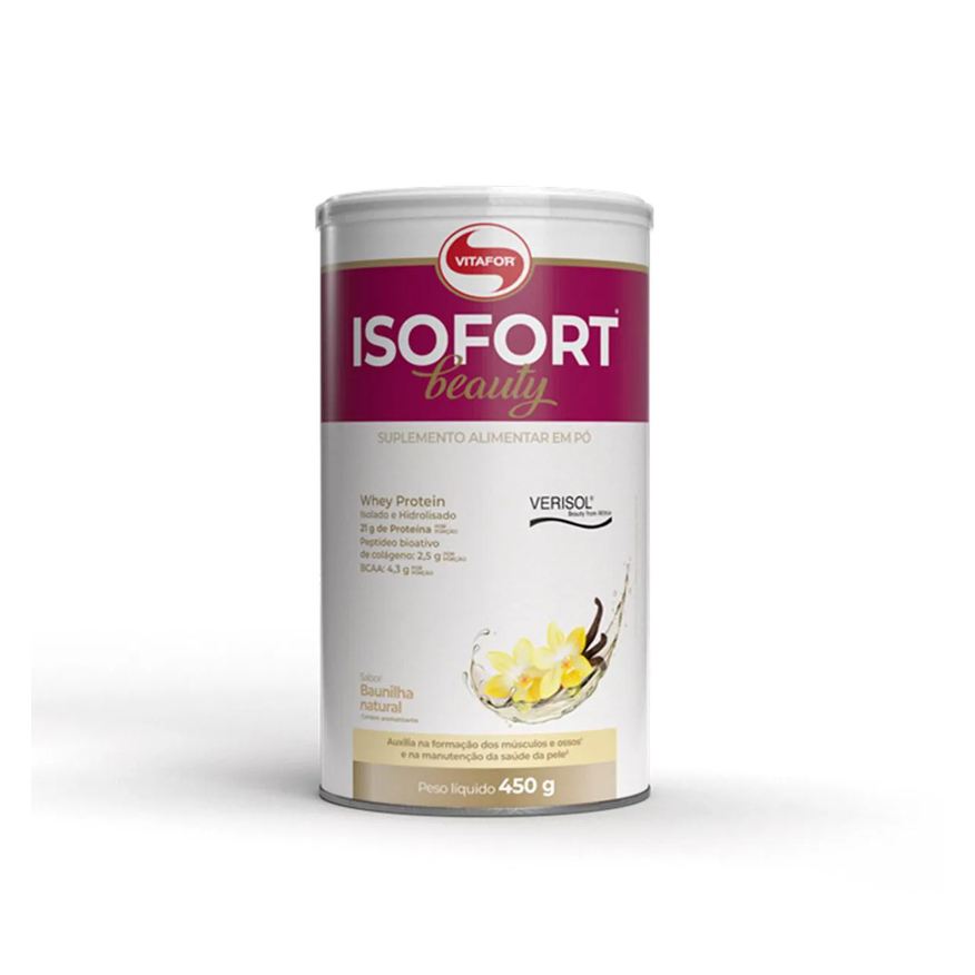 Vitafor Proteína Isofort Beauty Baunilha 450g