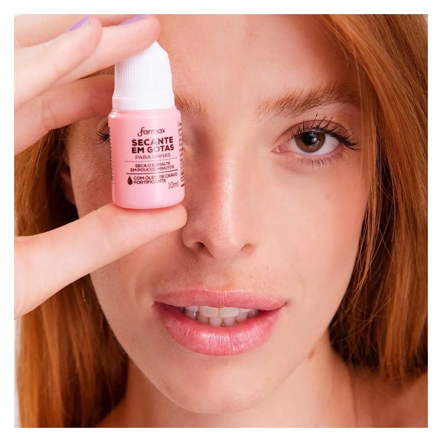 em Secante Gotas para Unhas Farmax com 10ml