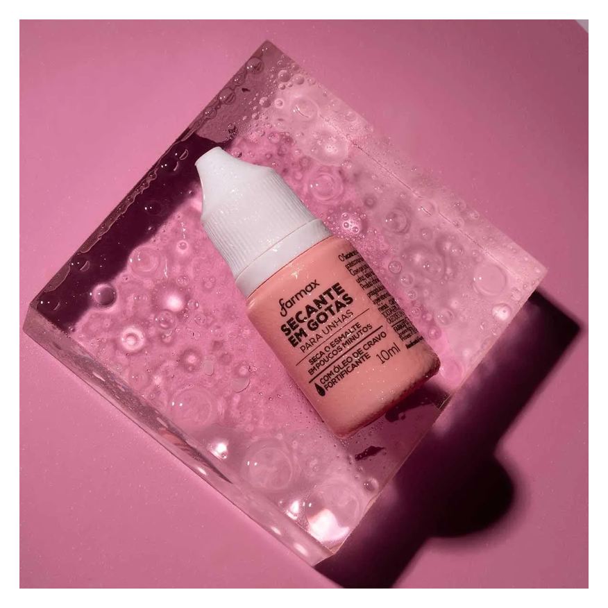 em Secante Gotas para Unhas Farmax com 10ml