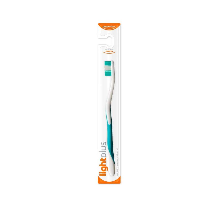 Powerdent Escova de Dente Light Total Plus com 1 Unidade