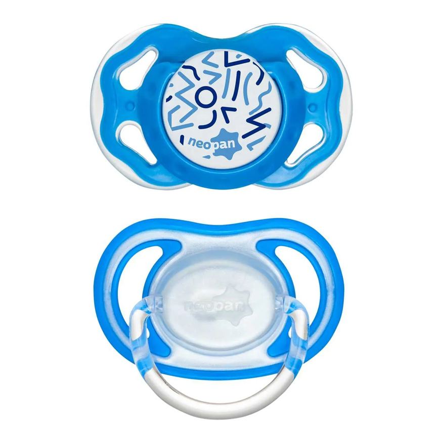 Neopan Chupeta Soft Duo Tamanho 2 Azul - 2 unidades