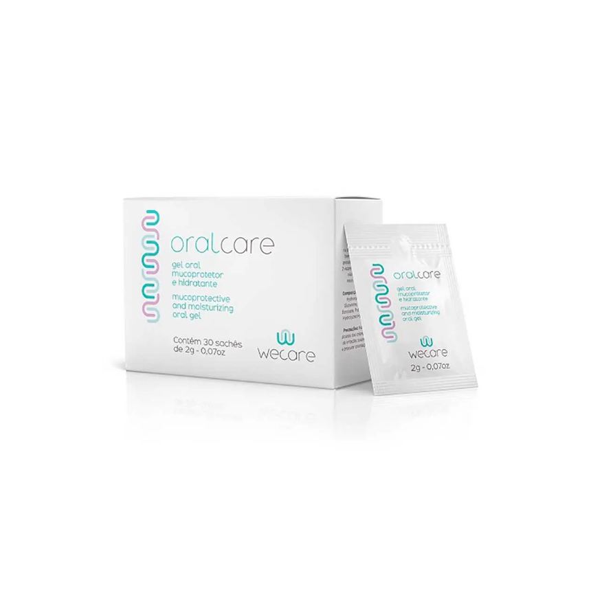 Wecare Gel Oral Oralcare com 30 Sachês