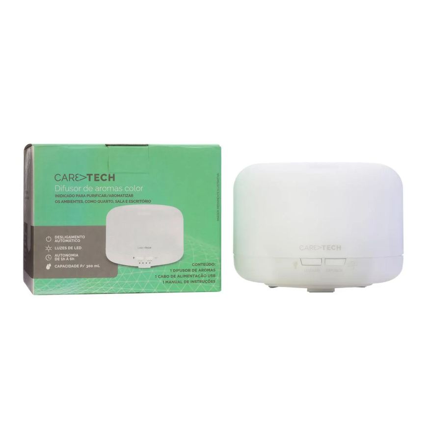 de Difusor Aromas Purificador Caretech Colors HC385