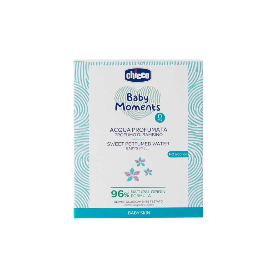 Chicco Água de Colônia Baby Moments Infantil Sem Álcool 100ml