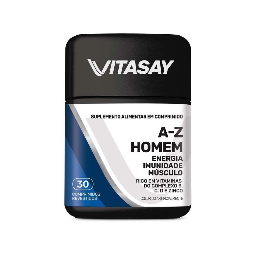 Vitasay Polivitamínico A-Z Homem 30 comprimidos