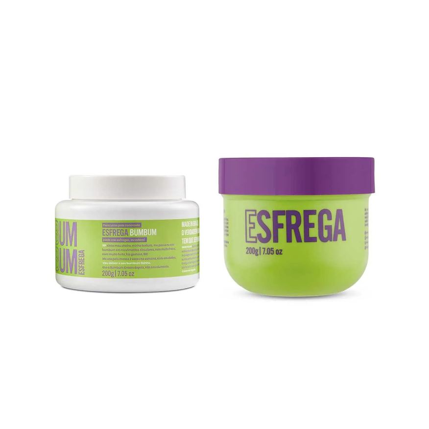 Facial Esfoliante e Corporal Esfrega Beleza Brasileira 200g