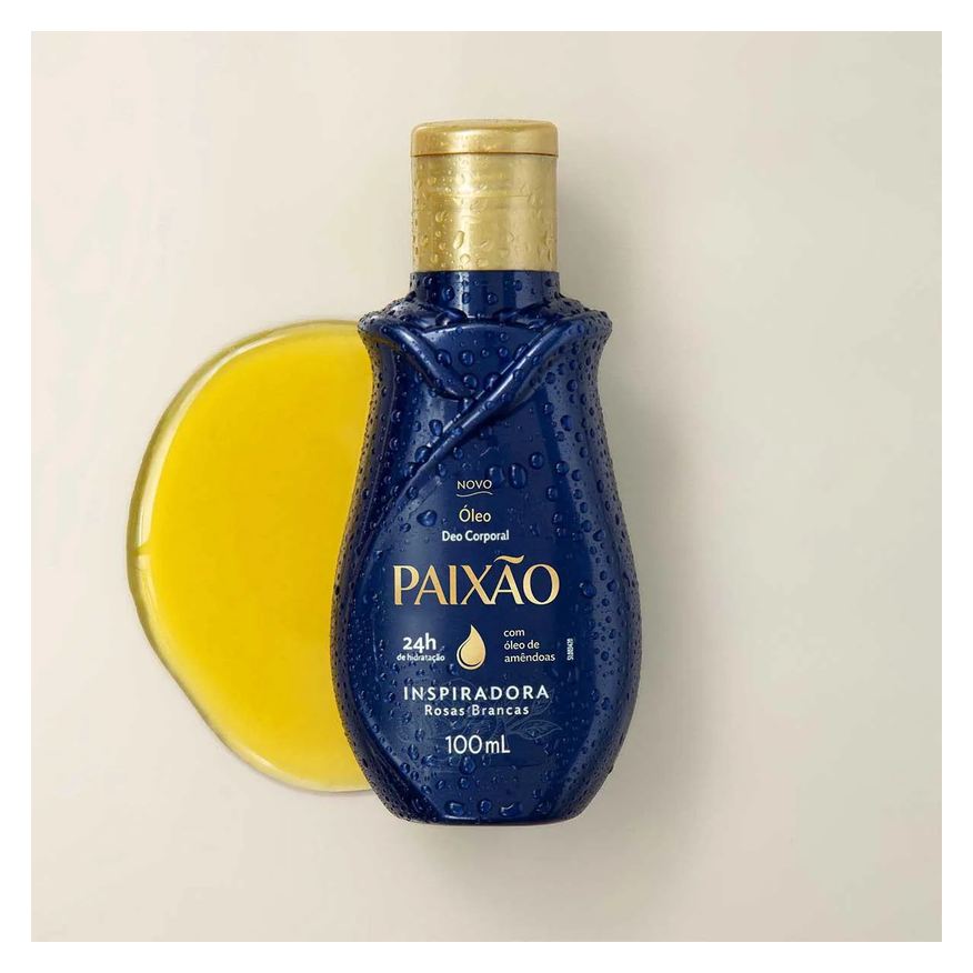 Corporal Óleo Paixão Inspiradora Rosas Brancas 100ml