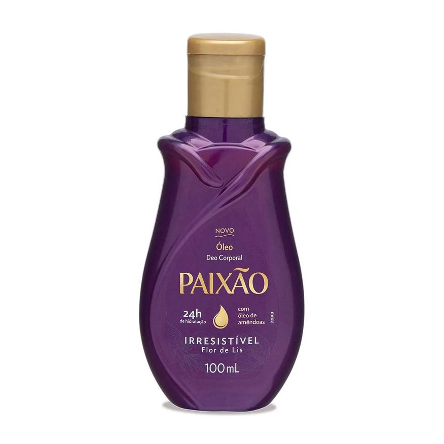 Paixão Óleo Corporal Irresistível Flor de Lis 100ml
