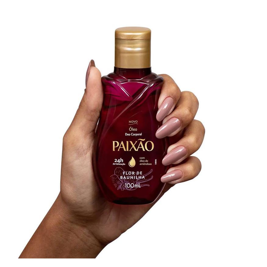 Corporal Óleo Paixão Flor de Baunilha com Ação Desodorante 100ml