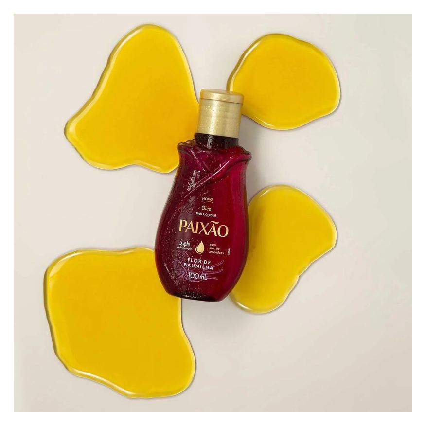 Corporal Óleo Paixão Flor de Baunilha com Ação Desodorante 100ml