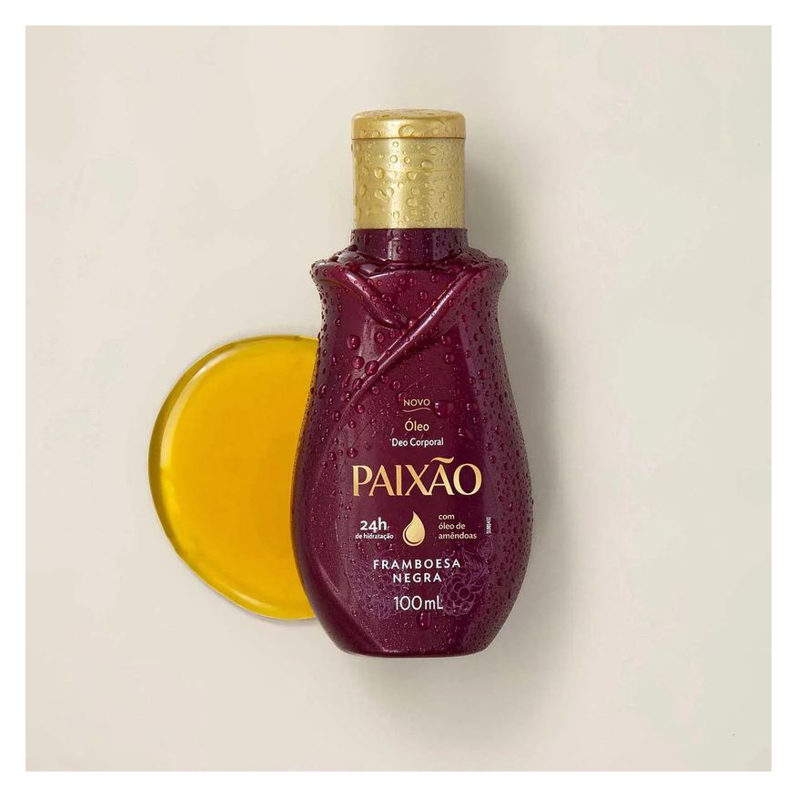 Corporal Óleo Paixão Framboesa Negra 100ml