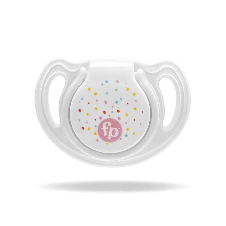 Fisher Price Chupeta Fisher-Price First Moments Soft com Case Esterilizador Nº1 Rosa - 1 Unidade