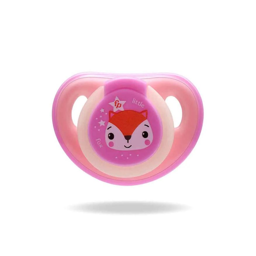 Fisher Price Chupeta Fisher-Price First Moments Glow com Case Esterilizador Nº 2 Rosa - 1 Unidade