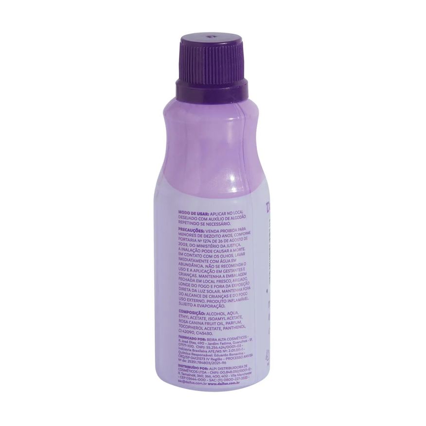 de Removedor Esmaltes Dailus Sem Acetona Vegano 90ml