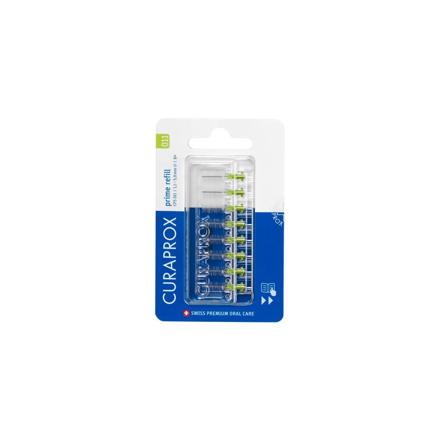 para Refil Escova Interdental Curaprox Prime 0,11mm 8 unidades
