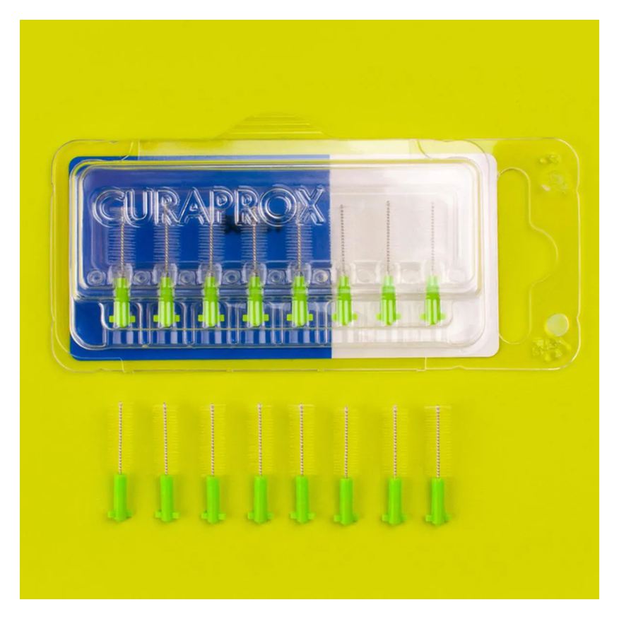 para Refil Escova Interdental Curaprox Prime 0,11mm 8 unidades