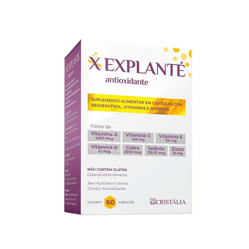 Explanté Polivitamínico Antioxidante 60 cápsulas