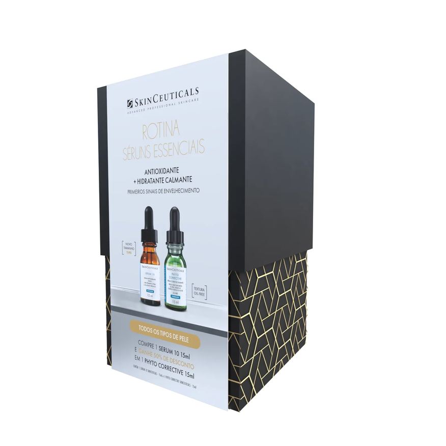 SkinCeuticals Kit Sérum 10 Antioxidante 15ml + Sérum Corretor Phyto Corrective 15ml