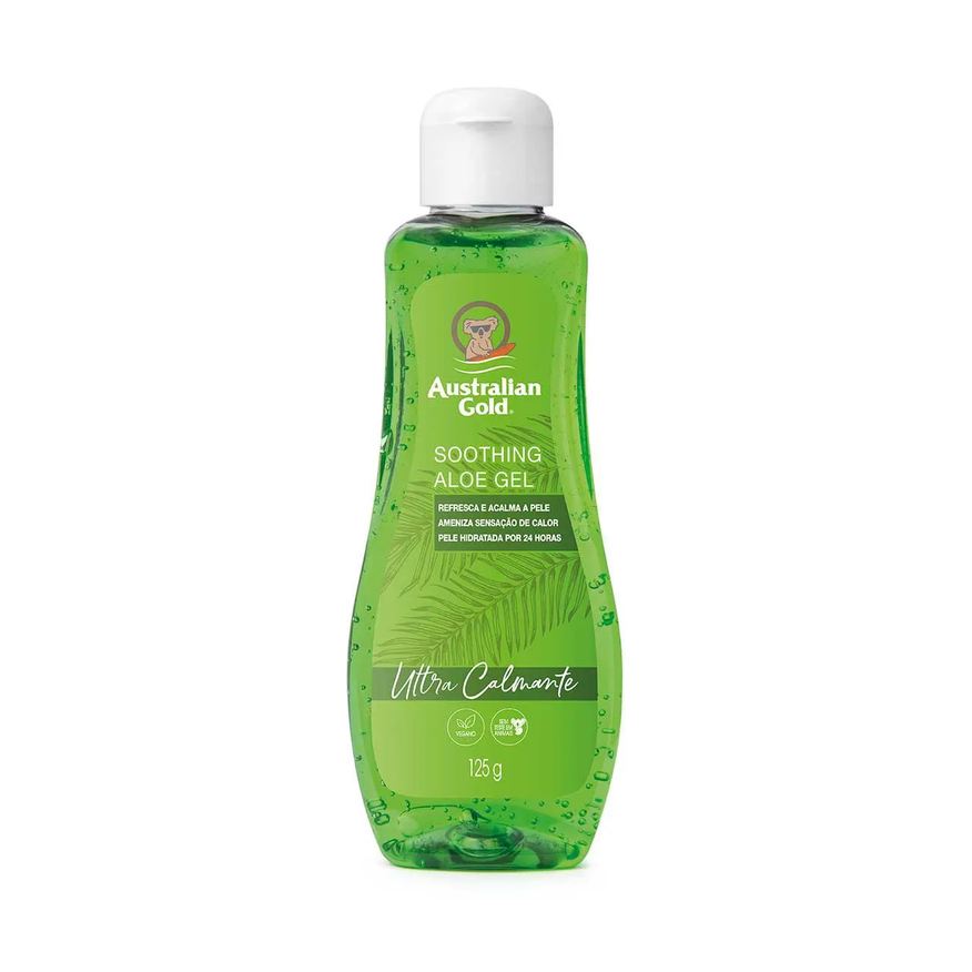 Australian Gold Gel Pós-Sol Soothing Aloe Gel Ultra Calmante 125g