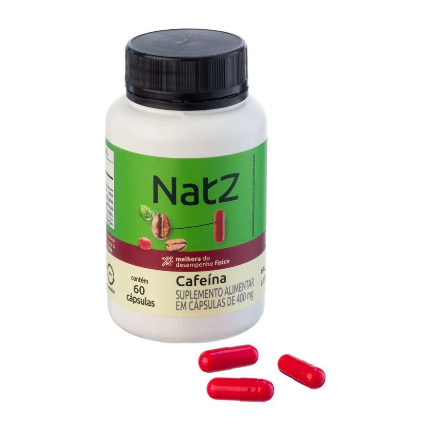 Natz Cafeína 60 Cápsulas