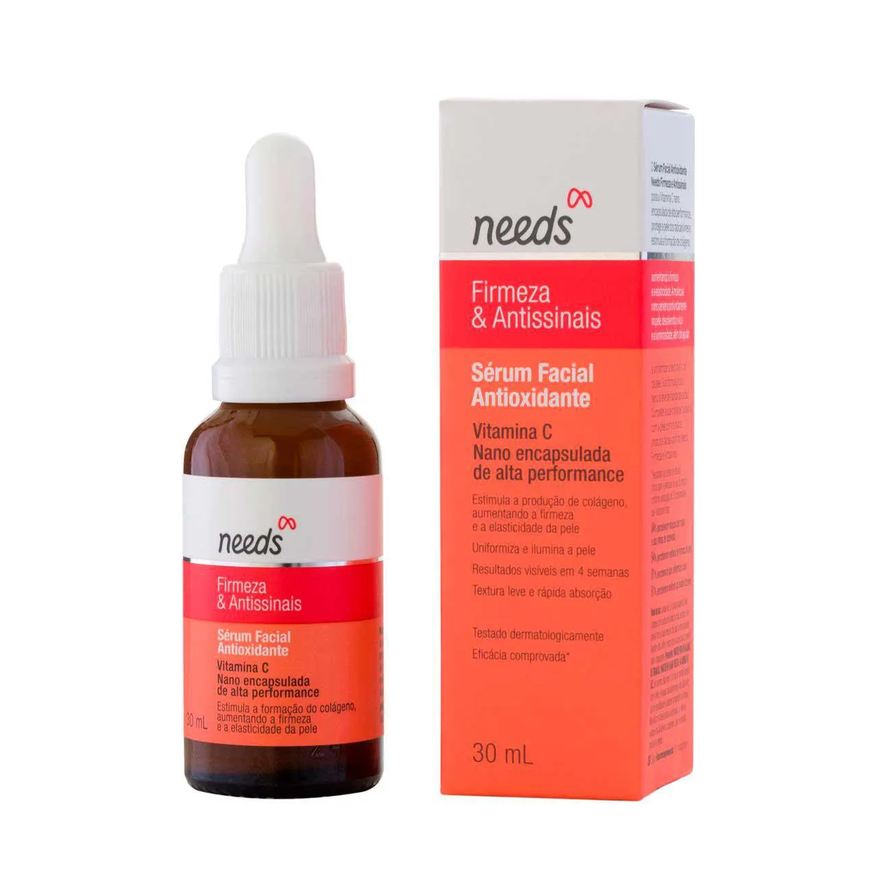 Needs Sérum Facial Antioxidante Firmeza e Antissinais 30ml