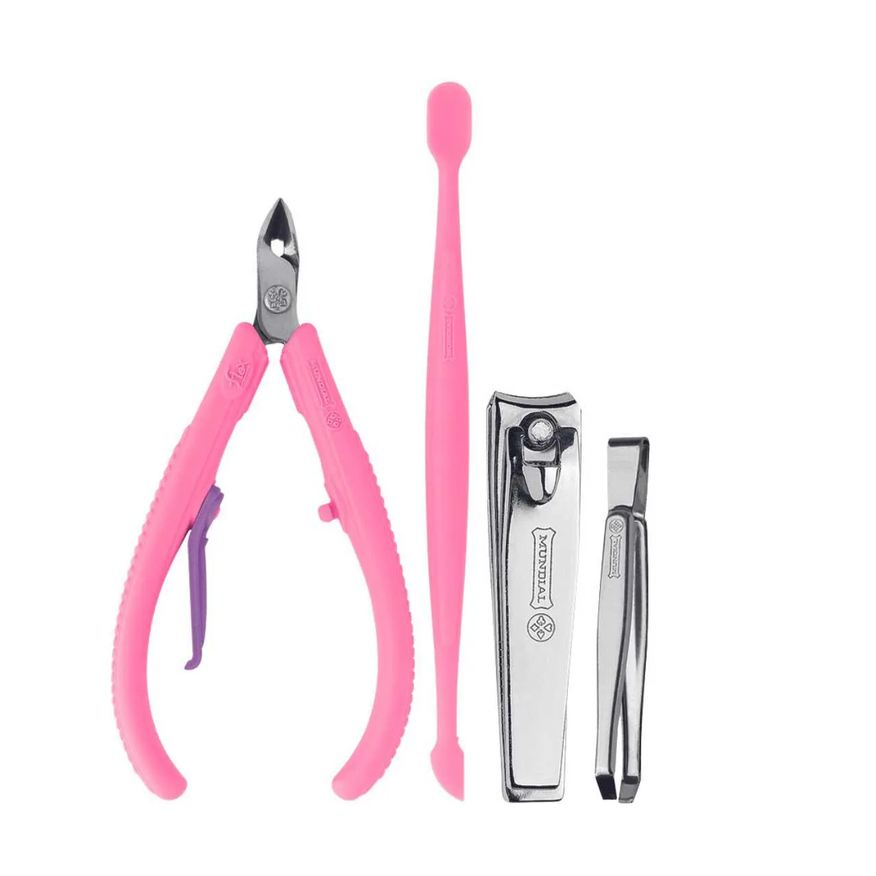de Kit Cuidado para as Unhas Mundial Flex 4 peças