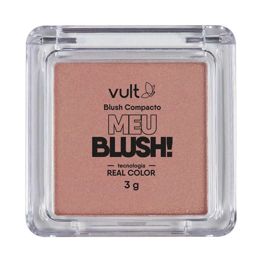 Vult Blush Compacto Meu Blush 3g - Golden Perolado