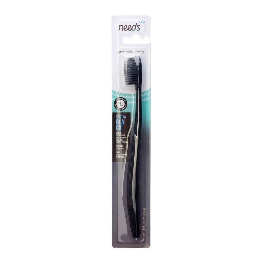 Needs Escova de Dente Black Supermacia 1 Unidade