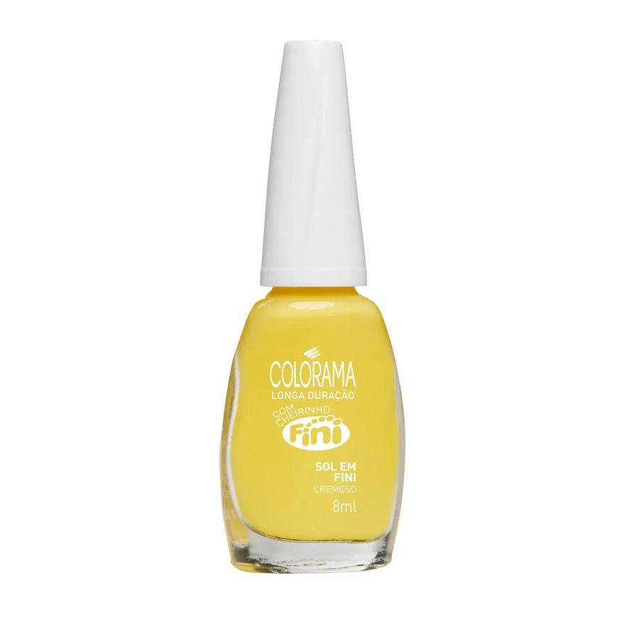 Colorama Esmalte Cremoso Fini 8ml - Sol em Fini