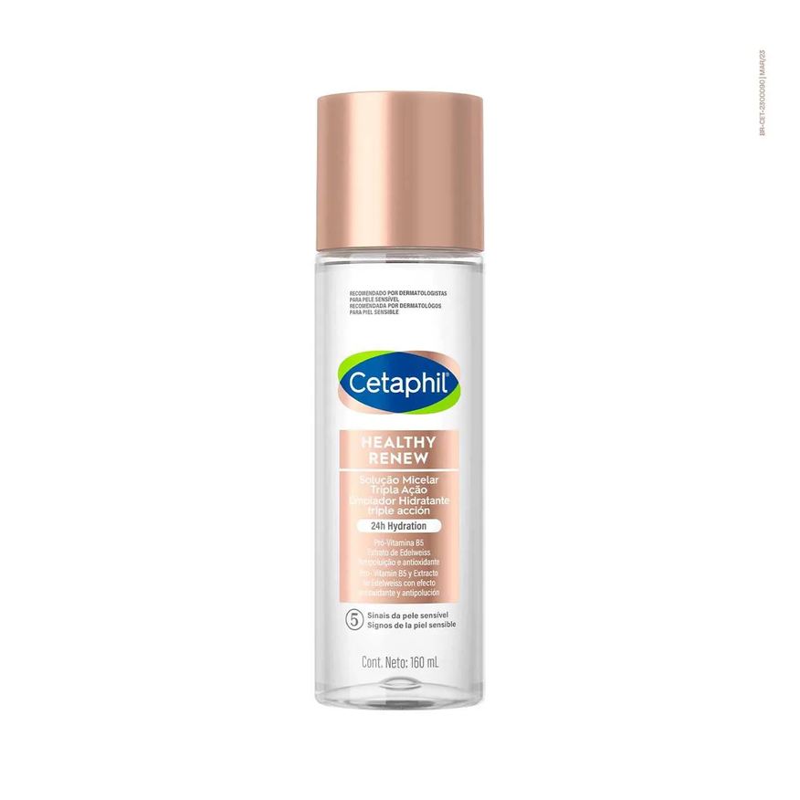 Cetaphil Solução Micelar Tripla Ação Healthy Renew 160ml