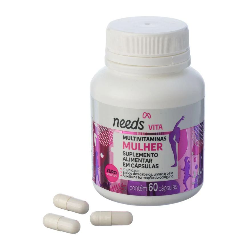 Needs Polivitamínico Vita Mulher 60 cápsulas