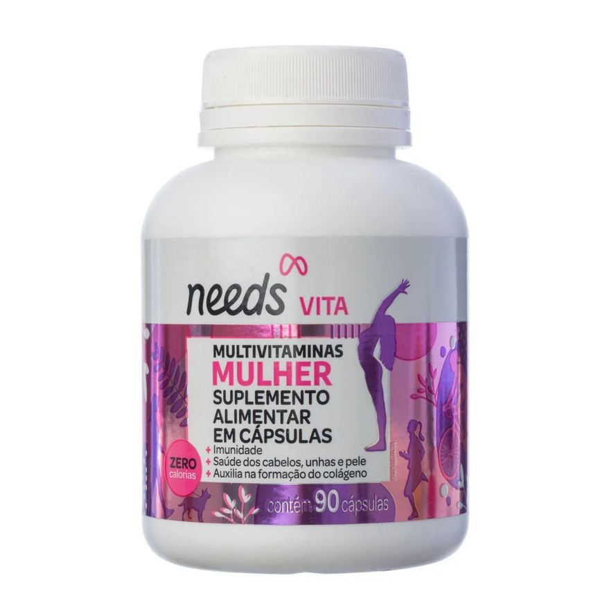 Needs Polivitamínico Vita Mulher 90 cápsulas