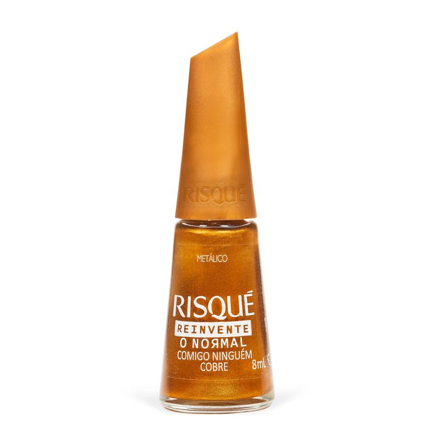 Risqué Esmalte Metálico Reinventando o Normal 8ml – Comigo Ninguém Cobre