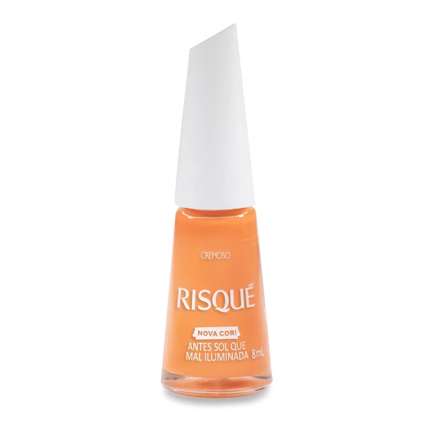 Risqué Esmalte Cremoso Nova Cor! 8ml - Antes Sol que Mal Iluminada