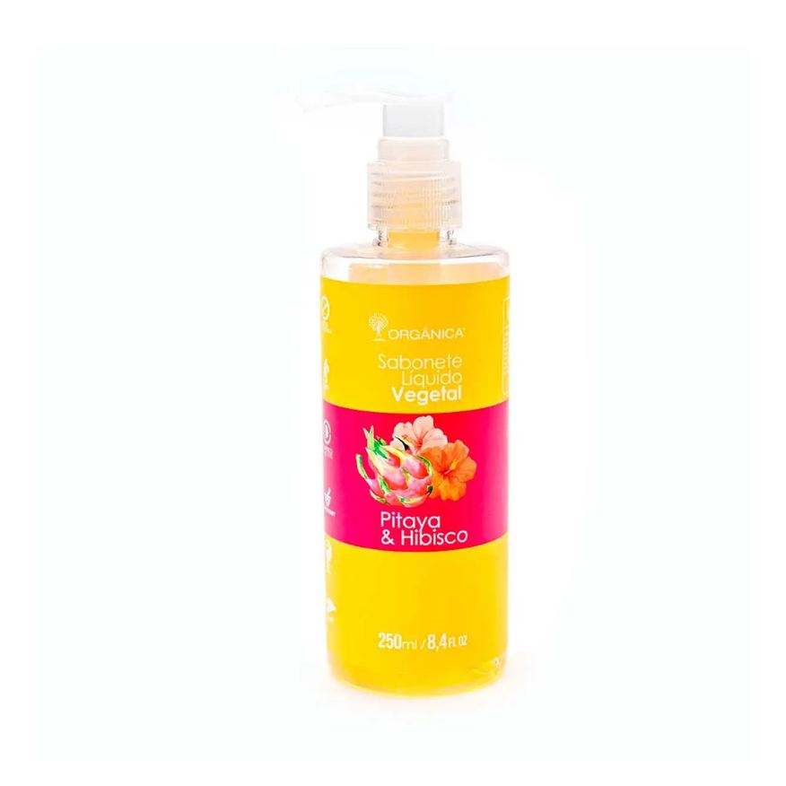 Organica Sabonete Líquido Orgânica Pitaya e Hibisco 250ml