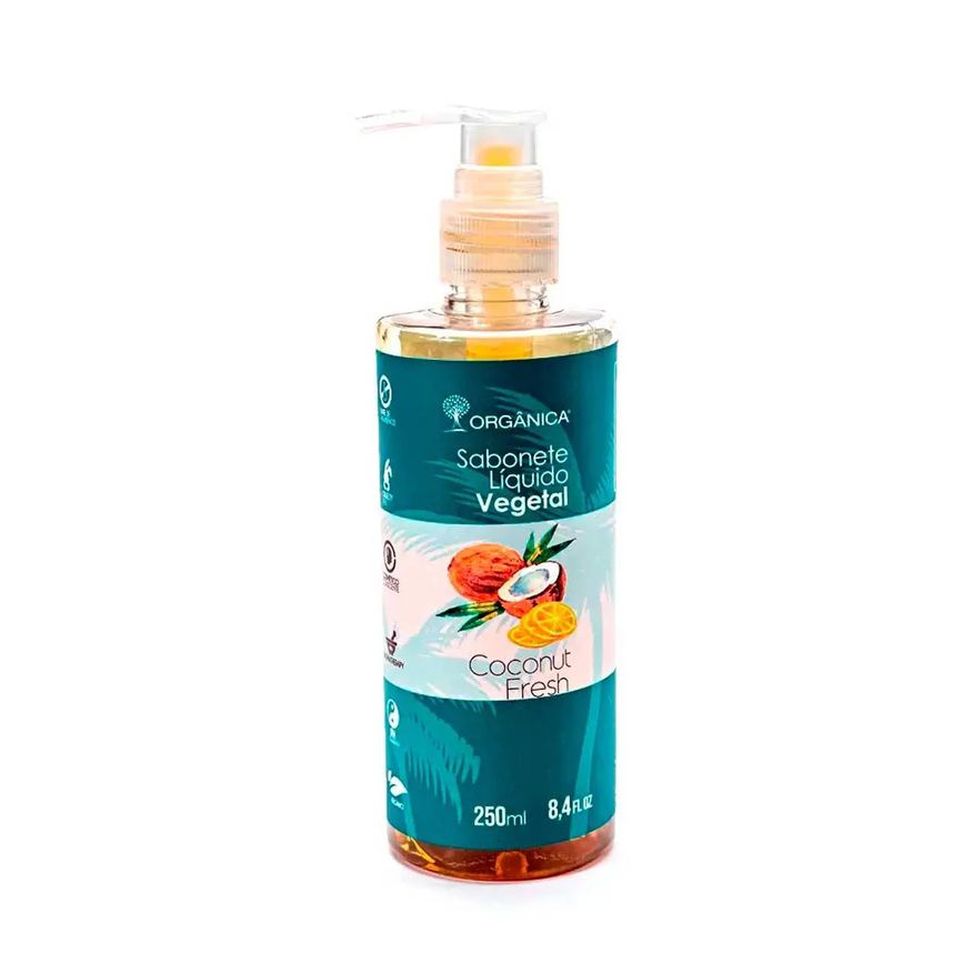 Organica Sabonete Líquido Orgânica Coconut Fresh 250ml