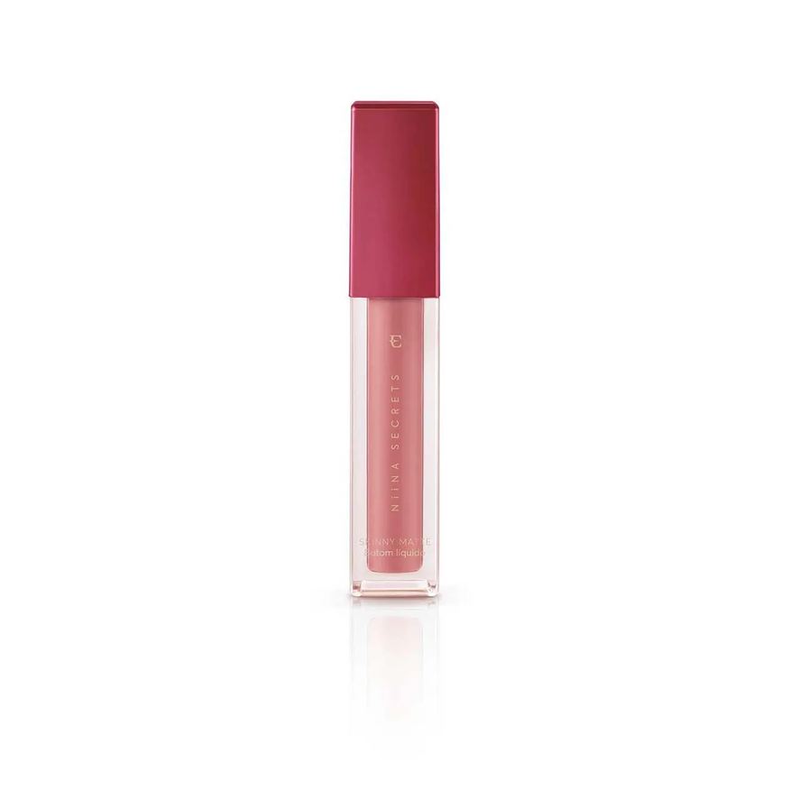 Niina Secrets Batom Líquido Skinny Matte Rose Gardênia 5ml