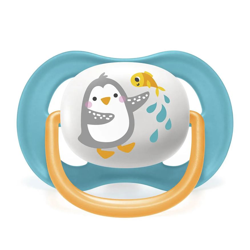 Avent Chupeta Phlips Ultra Air 6-18M Boy Pinguim 1 unidade