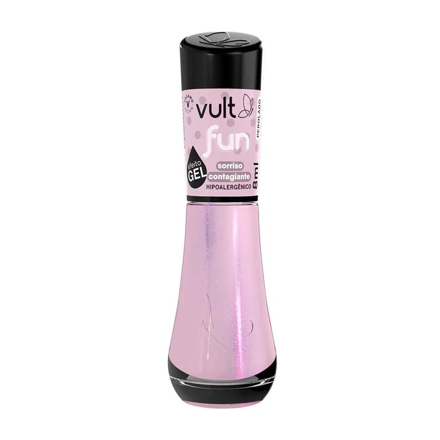 Vult Esmalte Perolado 5 Free Fun Efeito Gel 8ml - Sorriso Contagiante