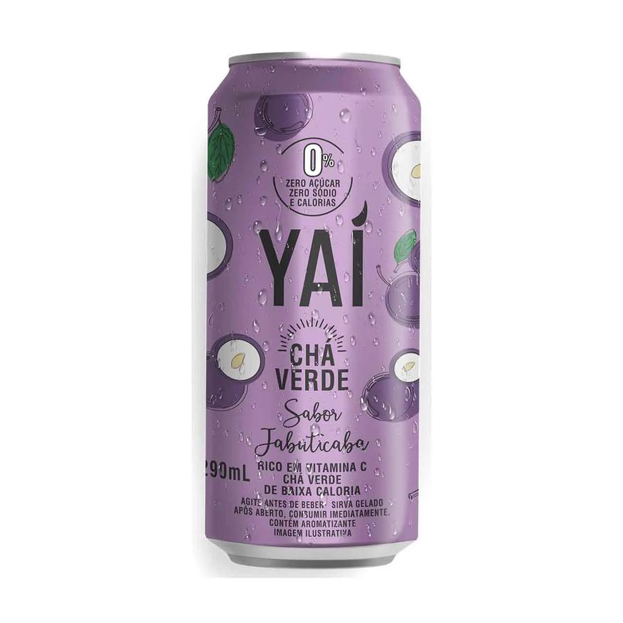 Yai Chá Verde Yaí Sabor Jabuticaba 290ml