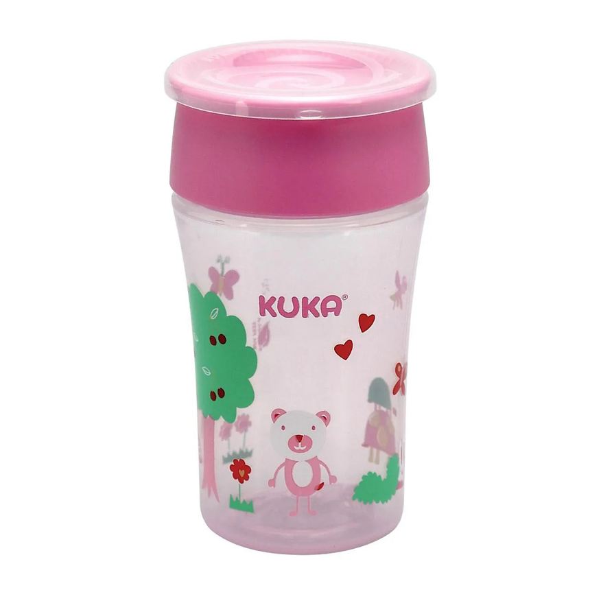 Kuka Copo de Transição 360º Rosa 200ml - 1 unidade