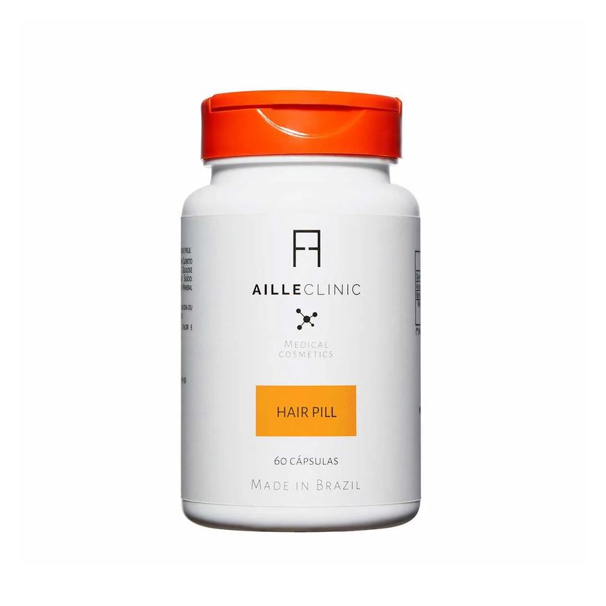 Hair Nutricosmético Pill Aille Clinic 60 Cápsulas