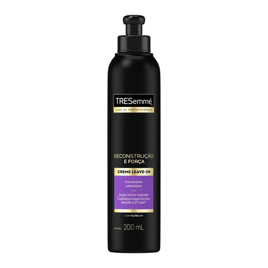 para Creme Pentear Leave-In Reconstrução e Força 200ml